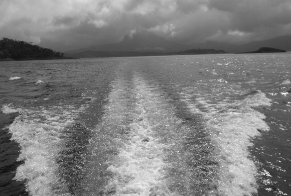 From the boat in Monteverde, Costa Rica